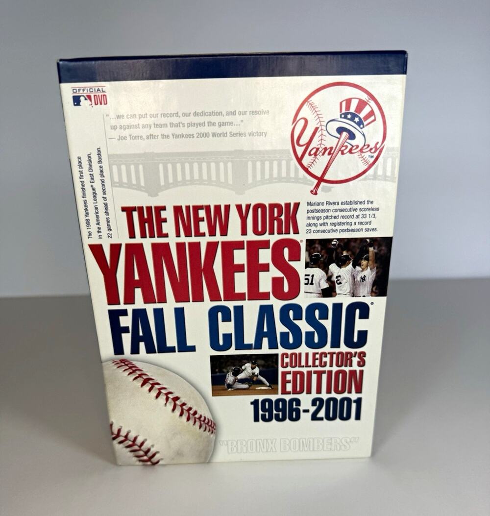 New York Yankees Fall Classic Collector's Edition DVD Box Set 1996-2001